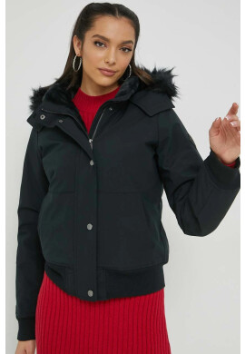 Hollister Co. Яке в черно със зимна изолация - Pepit.bg