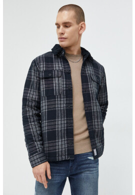 Hollister Co. Яке в черно с преходна изолация - Pepit.bg