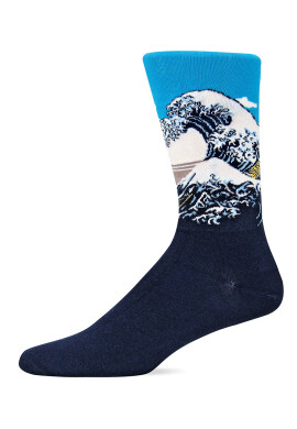 HotSox Чорапи Great Wave-Katsushika Hokusai - Pepit.bg