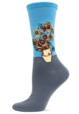 HotSox Чорапки Sunflowers-Vincent van Gogh - Pepit.bg