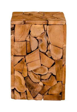 House Nordic Табуретка Mosaic Teak - Pepit.bg