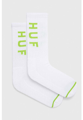 Huf Чорапи в бяло - Pepit.bg
