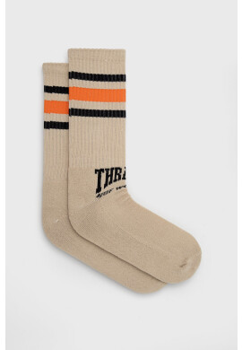 Huf Чорапи X Trasher в бежово - Pepit.bg
