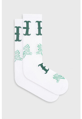 Huf Чорапи X Trasher в бяло - Pepit.bg