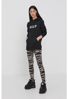Huf Суичър в черно с принт - Pepit.bg