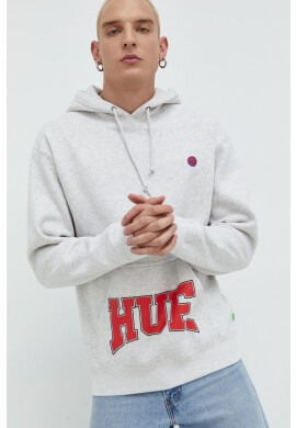 Huf Суичър в сиво меланж на - Pepit.bg