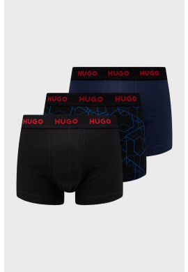 Hugo Боксерки (3-pack) в тъмносиньо - Pepit.bg