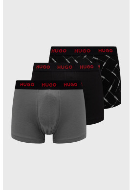 Hugo Боксерки (3-pack) в черно - Pepit.bg