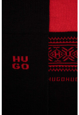 Hugo Чорапи (2 броя) в черно - Pepit.bg