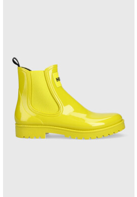 Hugo Гумени ботуши Tabita Rain Bootie в зелено - Pepit.bg