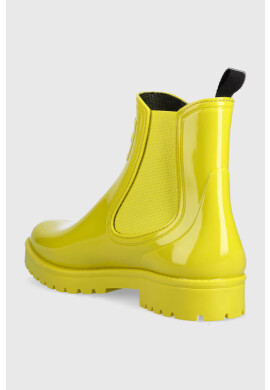 Hugo Гумени ботуши Tabita Rain Bootie в черно - Pepit.bg