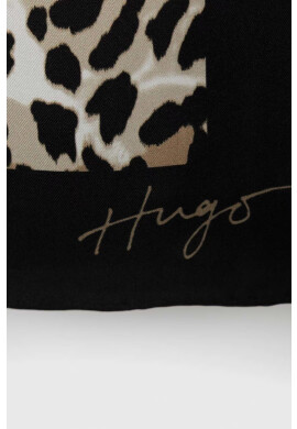 Hugo Копринено шалче с десен - Pepit.bg
