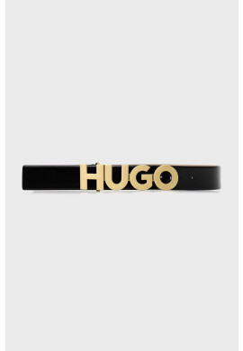 Hugo Кожен колан дамски в черно - Pepit.bg