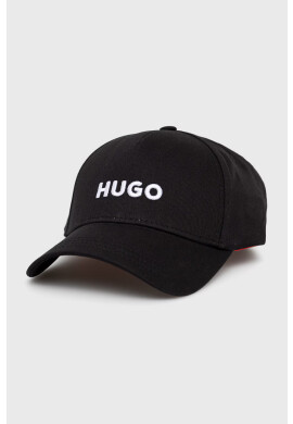 Hugo Шапка в черно с апликация - Pepit.bg