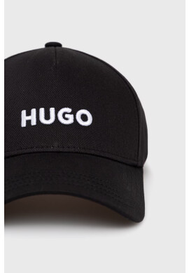 Hugo Шапка в черно с апликация - Pepit.bg