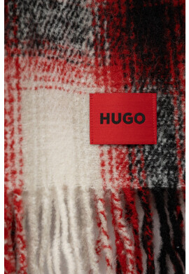 Hugo Тънък шал с вълна - Pepit.bg