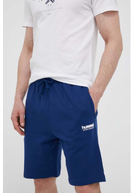 Hummel Къс панталон в тъмносиньо меланж на - Pepit.bg