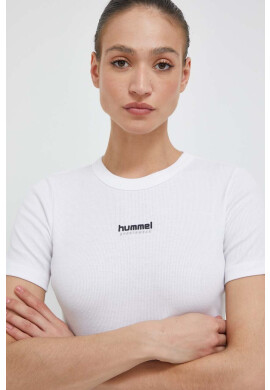 Hummel Тениска в бяло - Pepit.bg