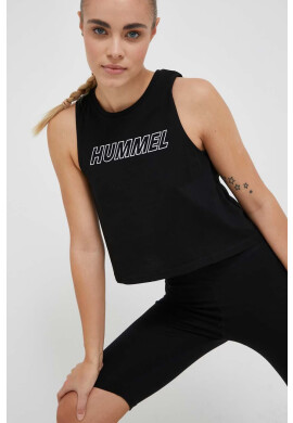 Hummel Топ Cali (2 броя) дамски в черно - Pepit.bg