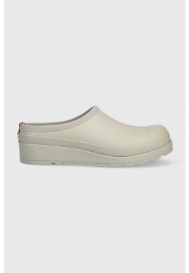 Hunter Чехли Womens Play Clog в сиво с платформа WFF1002RMA - Pepit.bg