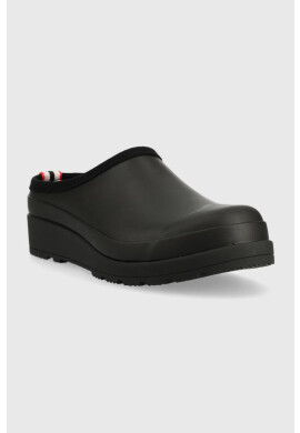 Hunter Чехли Womens Play Clog в черно WFF1002RMA - Pepit.bg