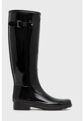 Hunter Гумени ботуши Refined Tall Gloss - Pepit.bg