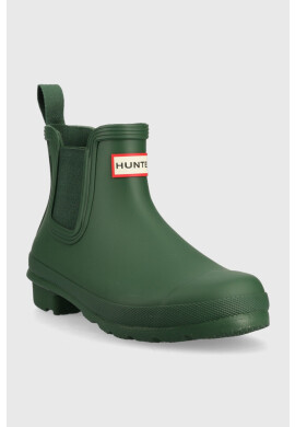 Hunter Гумени ботуши Original Chelsea Original Chelsea в зелено WFS2078RMA - Pepit.bg