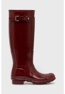 Hunter Гумени ботуши Original Tall Gloss Original Tall Gloss в бордо WFT1000RGL - Pepit.bg