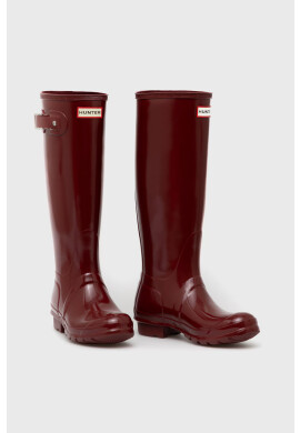 Hunter Гумени ботуши Original Tall Gloss Original Tall Gloss в бордо WFT1000RGL - Pepit.bg