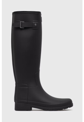 Hunter Гумени ботуши Refined Tall Boot в черно WFT2200RMA - Pepit.bg