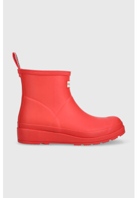 Hunter Гумени ботуши Womens Play Short Boot в червено WFS2020RMA - Pepit.bg