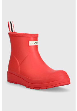 Hunter Гумени ботуши Womens Play Short Boot в червено WFS2020RMA - Pepit.bg