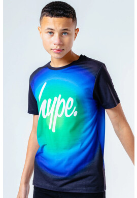 Hype Детска тениска LIME FADE - Pepit.bg