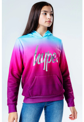 Hype Детски суичър RASPBERRY FADE - Pepit.bg