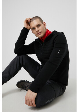 Icebreaker Спортен суичър Zoneknit в черно с изчистен дизайн - Pepit.bg