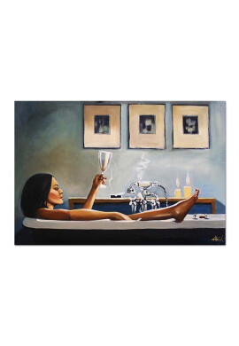 Inne Интерпретация с маслени бои Jack Vettriano Night-Time Rituals - Pepit.bg