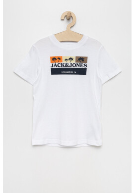 Jack & Jones Детска памучна тениска - Pepit.bg