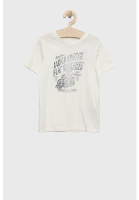 Jack & Jones Детска памучна тениска - Pepit.bg