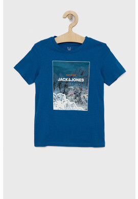 Jack & Jones Детска памучна тениска - Pepit.bg
