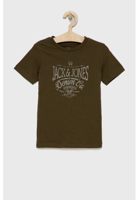 Jack & Jones Детска памучна тениска - Pepit.bg