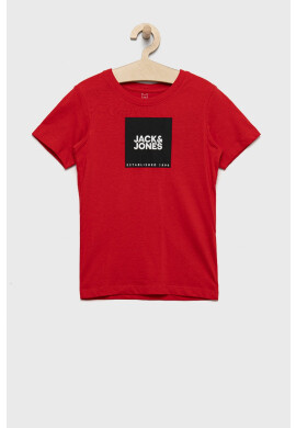 Jack & Jones Детска памучна тениска - Pepit.bg