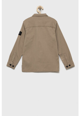 Jack & Jones Детска риза в бежово - Pepit.bg