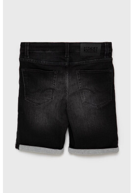 Jack & Jones Детски дънков къс панталон в сиво - Pepit.bg