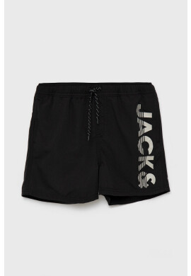 Jack & Jones Детски плувни шорти в черно - Pepit.bg