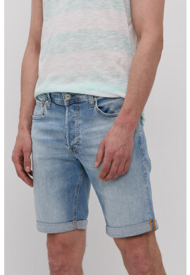 Jack & Jones Дънкови къси панталони в тъмносиньо - Pepit.bg
