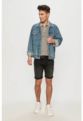 Jack & Jones Дънкови къси панталони в тъмносиньо - Pepit.bg