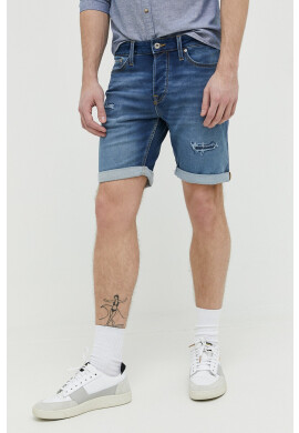 Jack & Jones Дънкови къси панталони JJIRICK в синьо - Pepit.bg