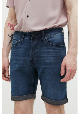 Jack & Jones Дънкови къси панталони JJIRICK в тъмносиньо 12223678 - Pepit.bg
