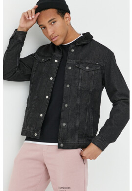 Jack & Jones Дънково яке в черно с преходна изолация - Pepit.bg