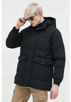 Jack & Jones Яке в черно със зимна изолация - Pepit.bg